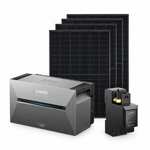 Anker Solix Solarbank 3 E2700 Pro Bundle Mit 4x Pv Module Full Black