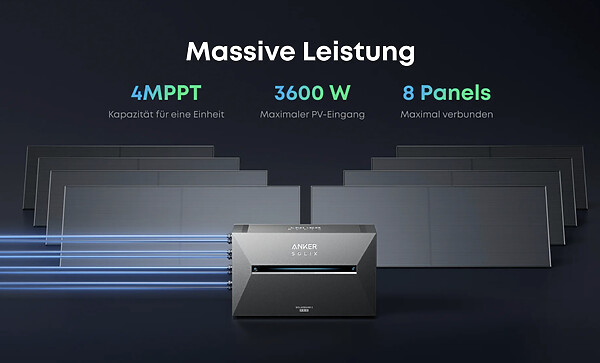 Anker SOLIX Solarstromspeicher Solarbank 3 E2700 Pro