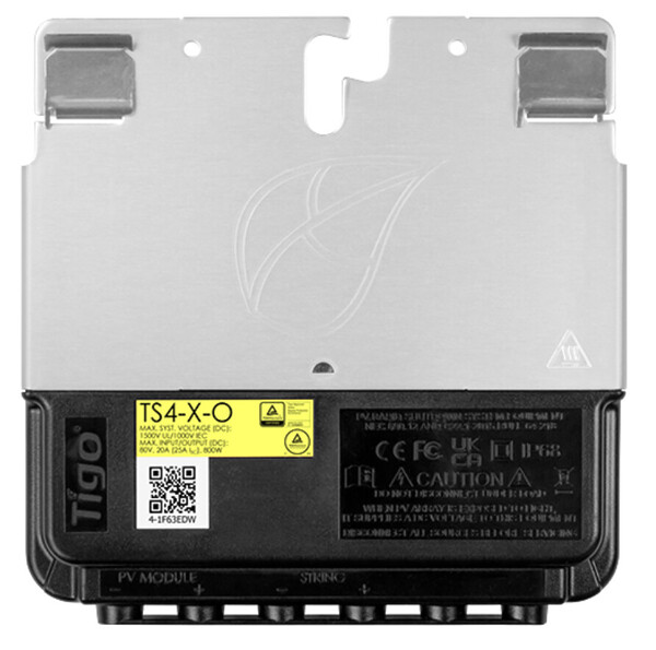 Produktbild von TIGO TS4-A-O UHD Moduloptimierer – 700W, MC4, MPPT, Für PV-Anlagen, IP68, 1000V Systemspannung, 15A