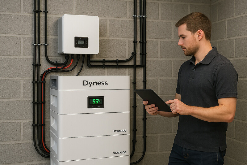 Dyness Stack100 Mit 51,20 Kwh Erfahrungen Test 2025