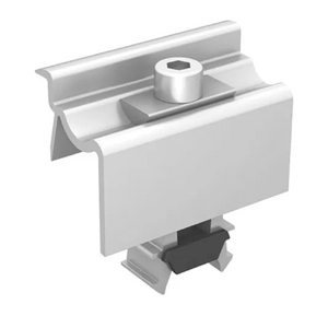 Ec Universal Clamp Oneend Silver 30 42mm