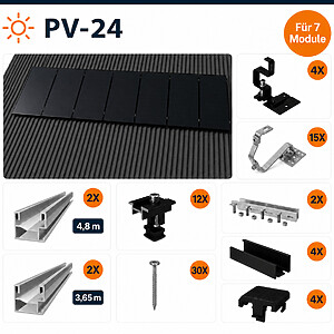 Montageset Für 7 Module