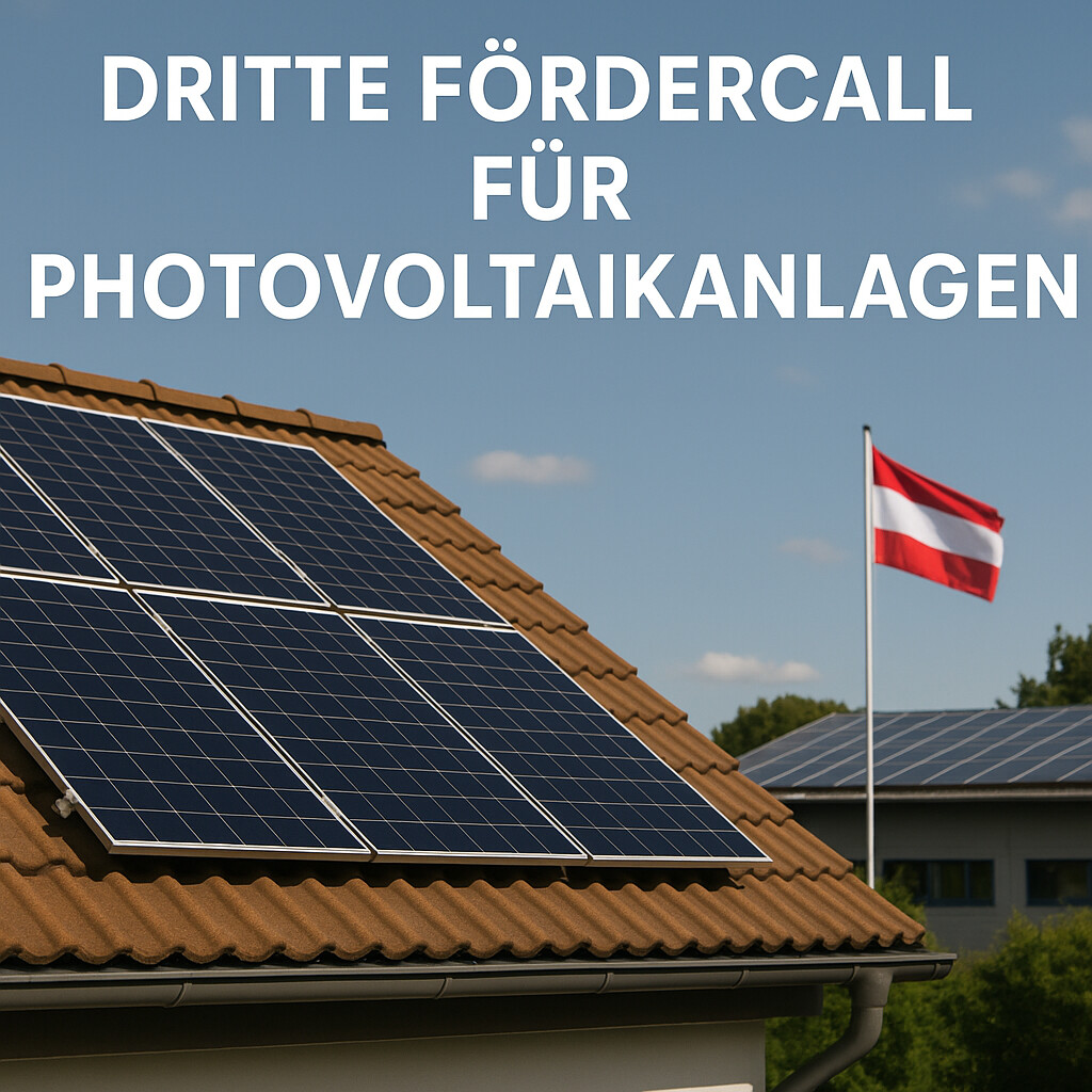 Photovoltaik Förderung Österreich 2025 Oktober