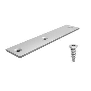 Schienenverbinder Basicrail, Silber
