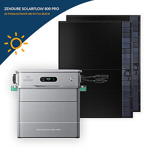 Zendure Solarflow 800 Pro 2x Tenka Ultimate 480watt Full Black