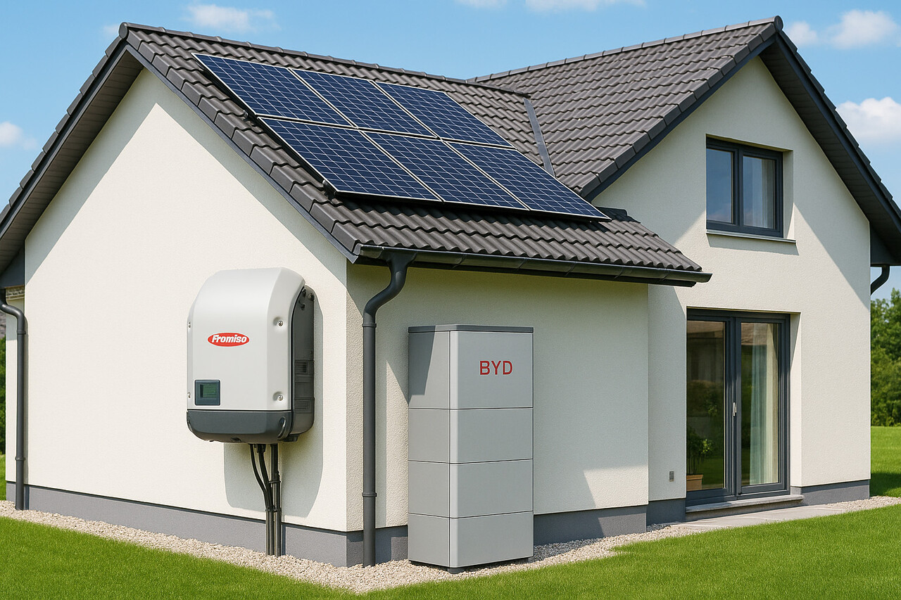 Fronius Vs Byd Symbiose Photovoltaikanlagen Solarspeicher Batteriespeicher